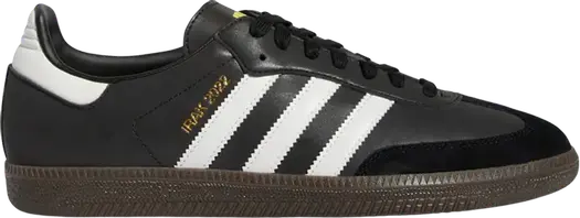 Кроссовки Adidas IRAK x Samba 'Black Gum', черный