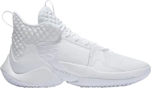 Кроссовки Jordan Why Not Zer0.2 Triple White, белый