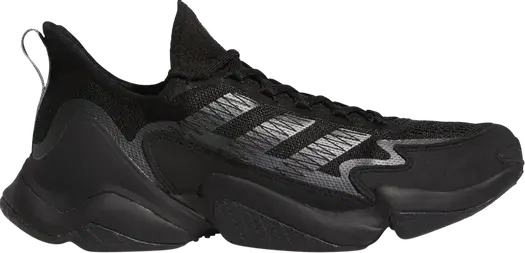 Кроссовки Adidas Mahomes 1 Impact FLX 'Triple Black', черный