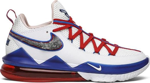 Кроссовки Nike LeBron 17 Low 'Tune Squad', белый