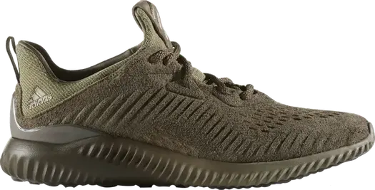 Кроссовки Adidas Alphabounce 'Suede', зеленый