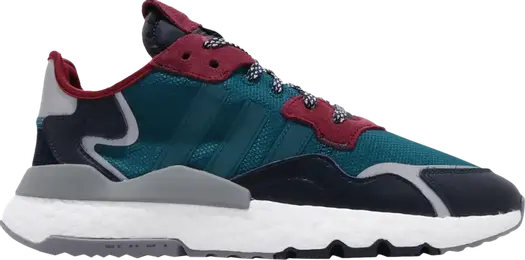 Кроссовки Adidas Nite Jogger 'Rech Mineral', зеленый