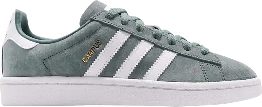 Кроссовки Adidas Campus 'Raw Green', зеленый