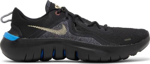 Кроссовки Nike Flex Run 2021 'Black Melon Tint', черный