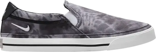 Кроссовки Nike Court Legacy Print 'Tie-Dye - Grey Fog', серый
