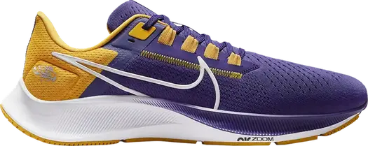 Кроссовки Nike Air Zoom Pegasus 38 'LSU', фиолетовый