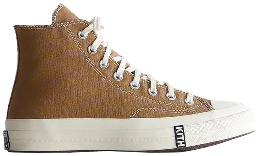 Кроссовки Converse Kith x Chuck 70 High Tannin Monogram, загар
