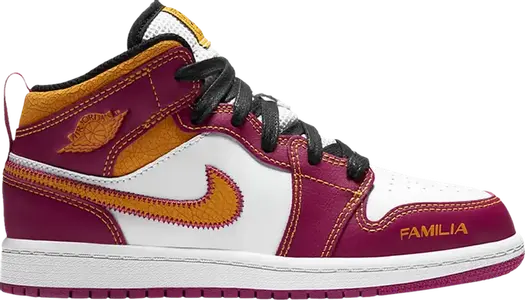 Кроссовки Air Jordan 1 Mid PS Día de Muertos, белый