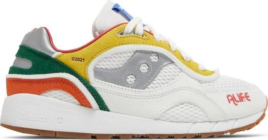 Кроссовки Saucony ALIFE x Shadow 6000 NYC Subway Maps, белый