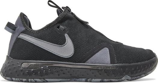 Кроссовки Nike PG 4 'Black Metallic Dark Grey', черный