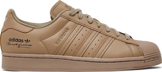 Кроссовки Adidas Superstar 'The Mark Of A Winner', коричневый