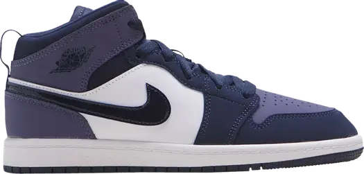 Кроссовки Air Jordan 1 Mid PS Sanded Purple, фиолетовый