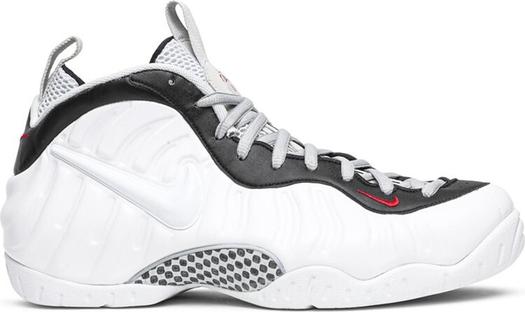 Кроссовки Nike Air Foamposite Pro 'Chrome White', белый