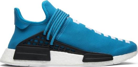 Кроссовки Adidas Pharrell x NMD Human Race, синий/черный/белый