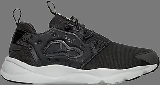Кроссовки furylite sp cq big kids 'coal' Reebok, черный