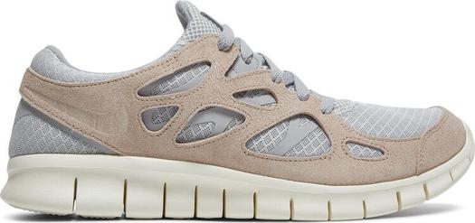 Кроссовки Nike Free Run 2 'Wolf Grey Fossil Stone', серый