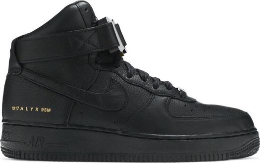Кроссовки Nike x 1017 ALYX 9SM Air Force 1 High «Triple Black» (черные)
