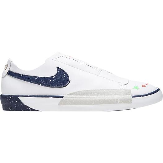 Кроссовки Nike Wmns Blazer Low Planet of Hoops, синий/белый