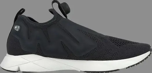 Кроссовки pump supreme engine 'lead white' Reebok, черный