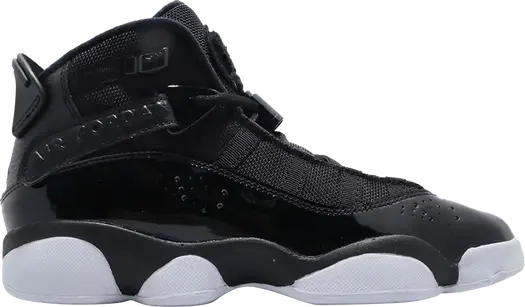 Кроссовки Jordan 6 Rings GS Black, черный