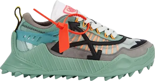 Кроссовки Off-White ODSY-1000 Mint, зеленый