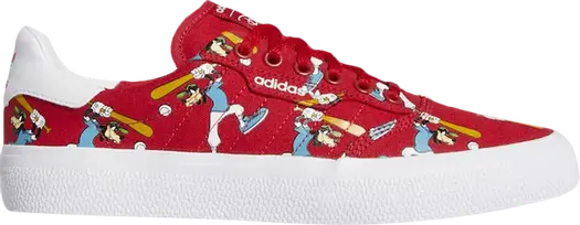 Кроссовки Adidas Disney x 3MC 'Sport Goofy Pack - Baseball', красный