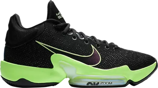 Кроссовки Nike Zoom Rize 2 'Black Lime Blast', черный