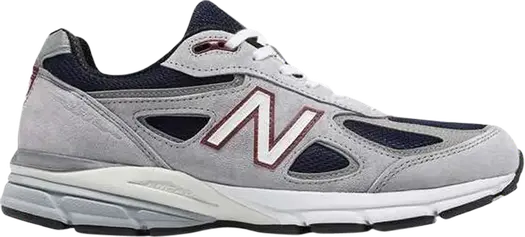 Кроссовки New Balance 990v4 Made in USA 'Grey Navy', серый