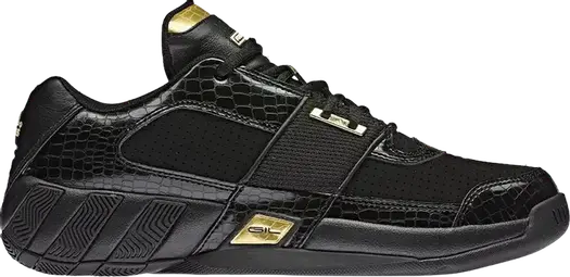 Кроссовки Adidas Gil Zero Restomod 'Black Gold', черный