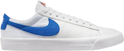 Кроссовки Nike Zoom Blazer Low Pro GT ISO SB 'White Royal', белый