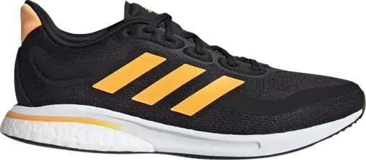 Кроссовки Adidas Supernova M 'Black Flash Orange', черный