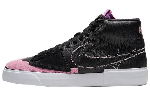 Кроссовки Nike SB Zoom Blazer Mid Edge, черный/розовый
