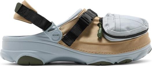 Кроссовки BEAMS x Classic All Terrain Outdoor Clog Grey, серый