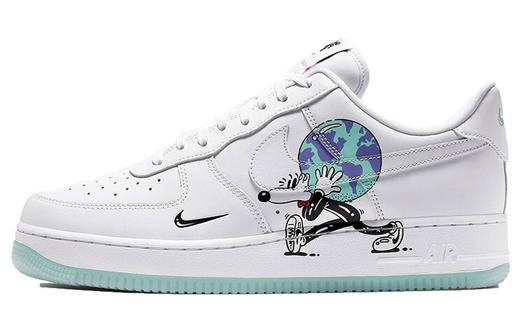 Кроссовки Nike Air Force 1 Flyleather Steve Harrington, белый/мятный