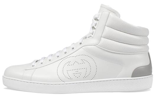 Кроссовки Gucci Ace High-Top GG White