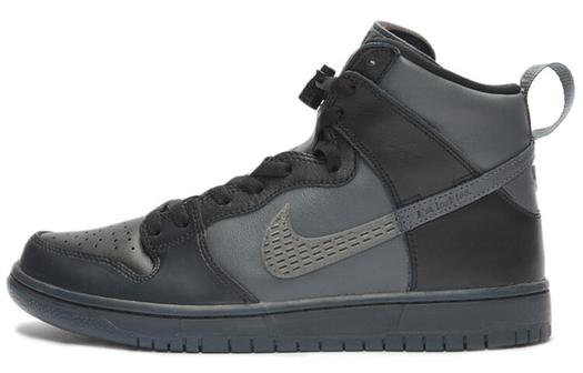 Кроссовки Nike SB Dunk High, черный/серый