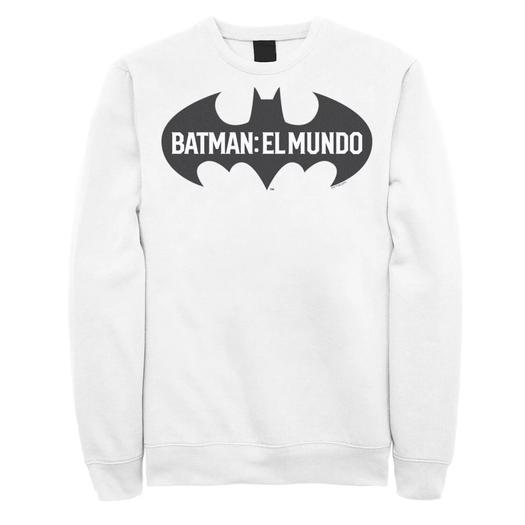 Мужской свитшот с логотипом Batman: El Mundo Mexico Licensed Character