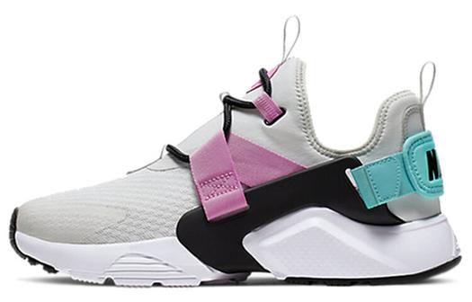 Кроссовки Nike Air Huarache City Low, белый/черный/розовый