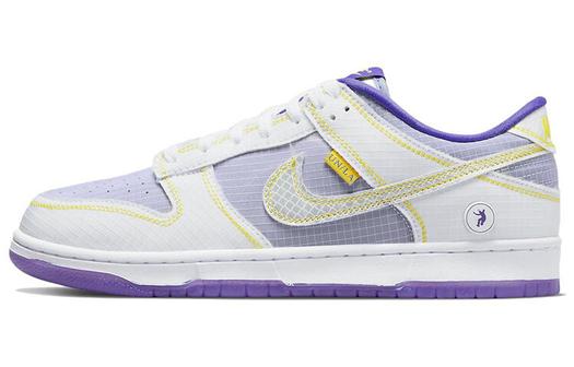Кроссовки Nike X Union La Dunk Low, белый/фиолетовый