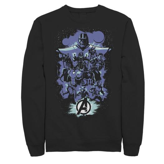 Мужской свитшот Marvel Avengers Endgame Team Licensed Character