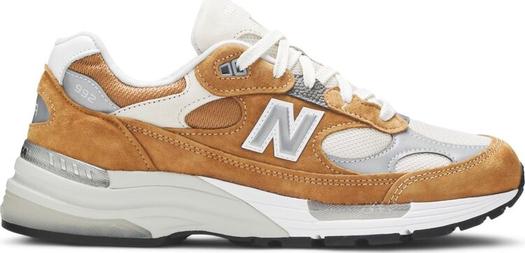 Кроссовки New Balance Packer Shoes x 992 Made in USA 'Workwear Brown', коричневый