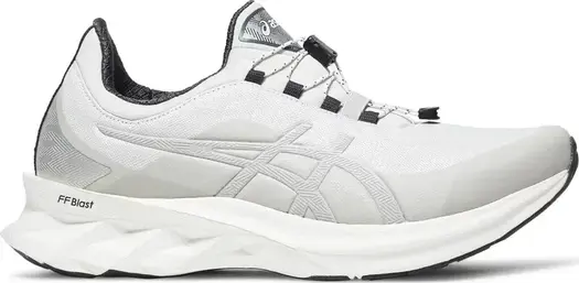 Кроссовки novablast 'smoke grey' Asics, серый
