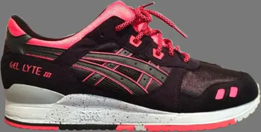 Кроссовки gel lyte 3 'caviar' Asics, черный
