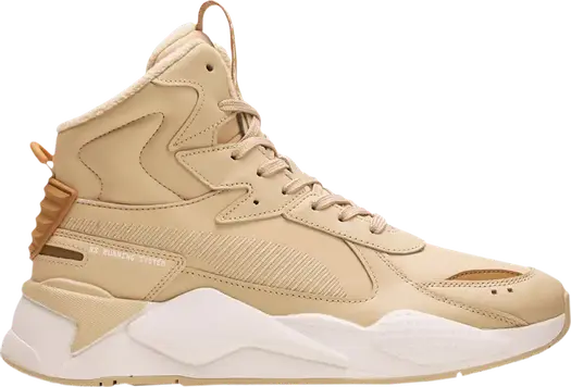 Кроссовки Puma RS-X Mid Leather Light Sand, загар