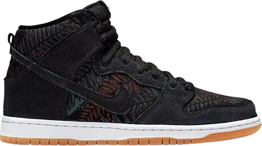 Кроссовки Nike Dunk High Pro SB 'Rainforest', черный