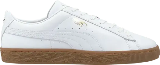 Кроссовки Puma Basket 21 White Gum, белый