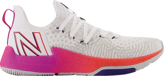 Кроссовки New Balance Wmns FuelCell Trainer 'White Magenta Pop', белый