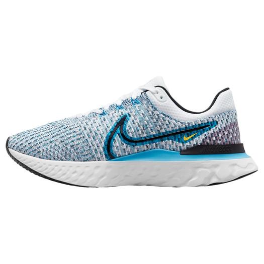 Кроссовки Nike React Infinity Run Flyknit 3, белый/синий/черный