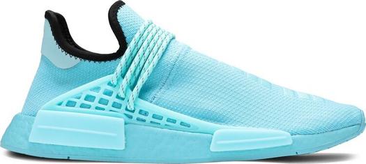Кроссовки Adidas Pharrell x NMD Human Race, голубой/черный