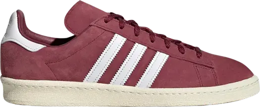Кроссовки Adidas Campus 80s 'Burgundy Off White', красный